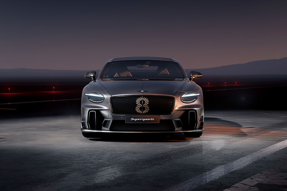 Bentley Continental GT Supersports front view