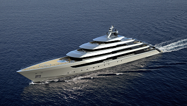 Mulder Design revealed the 115m mega yacht White Coral