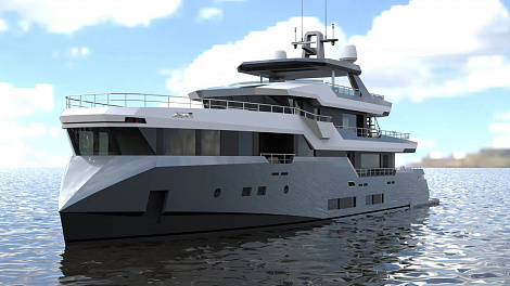 Турецкий дизайнер показал проект необычной яхты